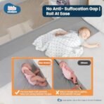Kids Station Bed Rail for Baby Safety (6ft x 2.6ft), 180cm x 80cm, Safety, Adjustable Height, Foldable Safeguard for Baby Proofing King Size Bed (6'0", 1 Side, Grey) - Fast Shipping to USA & Canada - Image 4
