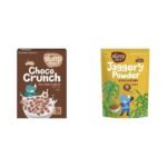 Slurrp Farm Choco Crunch Chocolate Cereal 400g & Slurrp Farm Natural Jaggery Powder 300G - Fast Shipping to USA & Canada
