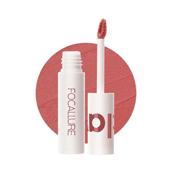 Focallure Ture Matte Lip Clay Liquid Lipstick-202, Soft Velvet Finish, Smoothens Out Lip Texture, Comfortable, Fade Resistant for Lasting Wear, 2gm - Fast Shipping to USA & Canada