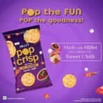 UNIBIC Pop Crisp I Millet Chips I Sweet Chilli I Popped Chips I | Not Baked Not Fried |90% Fat Free | Low Calorie | Healthy Snacks | 40 Grams - Fast Shipping to USA & Canada - Image 7