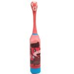 MOM CARE Kids Battery Toothbrush,Advanced Sonic technology,Vibrating Mode, Extra Soft Bristles,3X Efficiency Of Manual, Effective Cleaning Of Your Child?s Teeth, Improving Oral Health Red - Fast Shipping to USA & Canada