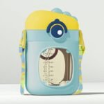 StarAndDaisy Premium Baby Sipper Bottle | Sipper Water Bottle for Kids | Sippy Cup with Soft Silicone Straw BPA Free & Non Toxic for Baby or Kids of 12 Months. (Blue0)? - Fast Shipping to USA & Canada