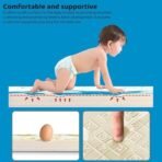 StarAndDaisy Play Mat for Babies, Infants & Toddlers/Baby Mats for Floor with Double Sided Water Proof/Baby Play Mat for Kids Reversible & Foldable Design - Fast Shipping to USA & Canada - Image 4