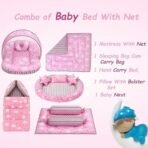 Infantbond Bedding with Mosquito Net (Pink Cloud) ? Fast Shipping to USA & Canada - Image 3