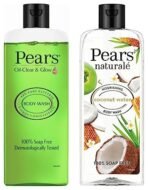 Pears Oil Clear And Glow Shower Gel, 250Ml & Naturale Nourishing Coconut Water Bodywash, 250 Ml - Fast Shipping to USA & Canada - Image 2