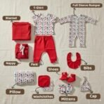StarAndDaisy New Born Baby Clothes Set 0-6 Months/Newborn Baby Gift Set Clothes 12 Pieces ?100% Pure Cotton, New Born Baby Gift Pack Infant Clothing with Body Suit, Mittens, Caps, Bibs & Socks, - Fast Shipping to USA & Canada - Image 6