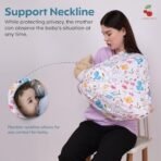 a baby cherry-Nursing Cover, Nursing Covers for Feeding Mom, Feeding Cover Breastfeeding Mother, Feeding Cover for Mom, Multi-Use, Breathable, 360 Full Privacy Multicolor - Fast Shipping to USA & Canada - Image 6