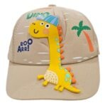 First Kick Cartoon Character Printed Little Cap for Kids and Baby Boys & Girls 6-14 Years - Fast Shipping to USA & Canada - Image 3