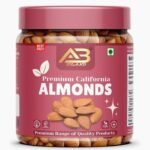 AB BRAND Californian Almonds, Raw Badam Dry Fruit, High Protien Snack, Premium | 100% Natural | Badam | Fresh & Crisp | and Super Healthy Nuts 1kg - Fast Shipping to USA & Canada