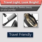 TEMPERIA Detangler Hair Brush for Women & Men - Tangle Teezer Detangle Wide Tooth Comb for Curly/Wavy Hairs - Shampoo Detangling Curl Styling Hairbrush, Premium & Ergonomic Design (MN02) - Fast Shipping to USA & Canada - Image 5
