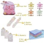 Infantbond 40-in-1 Newborn Daily Items Combo (Peach Bear) ? Fast Shipping to USA & Canada - Image 3