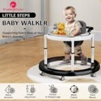 StarAndDaisy Walker for Kids 6 to 24 Months, Baby Walker Boy & Girl with RGB Lights & Musical Toy Tray, Walker for Kids for 1 Year with Multi Level Height Adjustment. - Fast Shipping to USA & Canada - Image 4