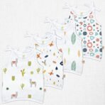 1st Step Knot Type 100% Organic Muslin Jhabla (Medium (3-6Months)) - Fast Shipping to USA & Canada - Image 2