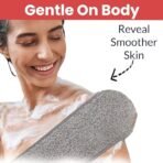 TEMPERIA (1 Pcs) Back Scrubber for Bathing - Dry Brush for Body Cleaning, Bathing & Shower for Women & Men - Long Loofah - Lengthy, Premium and Ergonomic Design (Random Colors) (MN02) - Fast Shipping to USA & Canada - Image 4