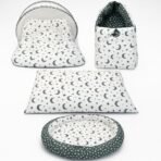 Infantbond Designer Mattress with Net & Nest (Moon Grey) ? Fast Shipping to USA & Canada - Image 2