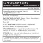 INLIFE Guggul 400mg - 60 Capsules - Fast Shipping to USA & Canada - Image 3