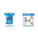 MYFITNESS Unsweetened Crunchy & Olympia High Protein Crispy PB Combo 1250g+510g - Fast Shipping to USA & Canada