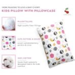 a baby cherry ? 12x18? Kids Pillow with 1 Pillow case, Soft Pillows for Kids, Perfect for Sleeping (2Yr to 6 Yr) Pillow for Boys & Girls (White) - Fast Shipping to USA & Canada - Image 5