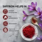 Orika Kashmiri Pampore Saffron/Kesar ? 0.5g | Authentic Flavor, Natural & Pure Saffron for Cooking, Baking, & Wellness - Fast Shipping to USA & Canada - Image 6