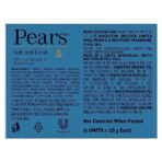 Pears Soft & Fresh Bathing Soap Bar 125 g (Pack of 6) With Glycerin & Mint, Cooling Soap for Glowing Skin & Body - Paraben Free, For Men & Women - Fast Shipping to USA & Canada - Image 3