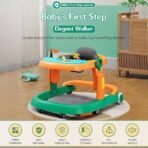 StarAndDaisy Baby Walker, Walker for Kids 6-18months Boy & Girl, Push Walker 3 Speed Height Adjustment, Multi-Level Seat Adjustment, Recreational Music Toy Bar. - Fast Shipping to USA & Canada - Image 3
