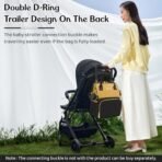 StarAndDaisy Baby Bag for Mother Travel/Maternity Bag with Multi Compartments, Insulated Bottle Pockets, Waterproof, 30L Capacity ? Black Brown - Fast Shipping to USA & Canada - Image 6