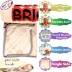 MOM CARE Fleece Winter Blanket for Newborn Baby Soft Warm Fluffy Cozy Single Layered (Pack of 1) Multicolor - Fast Shipping to USA & Canada - Image 5