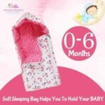 Infantbond Combo Baby Bed with Net & Nest Bedding Set (Pink Moon) ? Fast Shipping to USA & Canada - Image 5