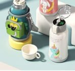 StarAndDaisy Smart Kids School Water Bottle SUS Insulated (SUS304 Brown) (GA-W4ZY-Z0DR-Pink) - Fast Shipping to USA & Canada - Image 3