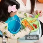 a baby cherry - Baby Bibs | Bib For Baby | Comfortable Soft, Durable, Easy Wipe, Waterproof, Adjustable Neckline Buttons | Silicone Bib for Feeding Infants and Toddlers (6M to 5Y) Set of 1 - Fast Shipping to USA & Canada - Image 4