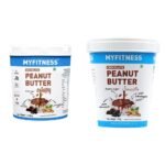 MYFITNESS Chocolate Peanut Butter Crispy 1200g & Smooth 510g | Protein - Fast Shipping to USA & Canada