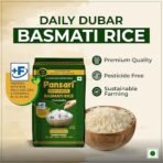Pansari Daily Basmati Rice 1 KG| Long Grain Aromatic Flavourful | Fortified Ideal for Daily Cooking | Perfect for Biryani Pulao Khichdi (1-Kg) - Fast Shipping to USA & Canada - Image 7