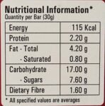 Unibic Fruit & Nut Snack Bar I Energy Bars I 360 g - Fast Shipping to USA & Canada - Image 3
