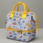 StarAndDaisy Baby Bag for Mothers Travel/Diaper Bags for Mom with Insulated Compartment/Diaper Bag for Mothers for Travel & Multiple Pockets, 12L Capacity- Dinosaur Print - Fast Shipping to USA & Canada - Image 2