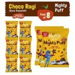 Slurrp Farm Sprouted Ragi Powder 250g + Mighty Puff Choco Ragi 8x20g | Fast Shipping USA & Canada - Image 7