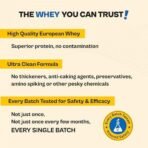 TATA 1mg Ultra Clean Whey Protein 1kg - Hazelnut Choco - Fast Shipping to USA & Canada - Image 4