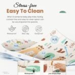 StarAndDaisy Baby Mats for Floor/Play Mat for Kids with Double Sided Water Proof/Baby Play Mat for Babies, Infants & Toddlers Reversible & Foldable Design - Fast Shipping to USA & Canada - Image 4