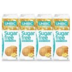 Unibic Sugar Free Butter Cookies I Low GI No Maida I Cashew Biscuits I Sugar-Free Snack I Healthy Cookies | 300 Gram (75 G*4)/270 Gram (67.5G*4) - Fast Shipping to USA & Canada - Image 2