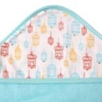 TIDY SLEEP Baby Woven Bath Towel with Muslin Hood and Muslin Face Cloth (Little Finder Lamp) - Fast Shipping to USA & Canada - Image 3