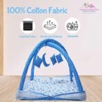 Infantbond All-in-One Bedding Essential Pack of 6 (Blue Moon) ? Fast Shipping to USA & Canada - Image 5