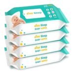 1st Step Baby Wet Wipes Enriched With Aloe-Vera And Jojoba Oil (80Pcs, Pack Of 4) - Fast Shipping to USA & Canada - Image 2