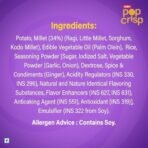 UNIBIC Pop Crisp I Millet Chips I Sweet Chilli I Popped Chips I | Not Baked Not Fried |90% Fat Free | Low Calorie | Healthy Snacks | 40 Grams - Fast Shipping to USA & Canada - Image 4