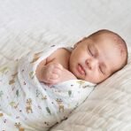 haus & kinder Muslin Swaddles for Newborn ? Pack of 3 | 100% Cotton Baby Swaddle Blankets | Soft, Breathable, Lightweight, Organic | 100x100 cm ? Citrus Groove Collection (Multicolor) - Fast Shipping to USA & Canada - Image 5