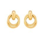 Routica Women Hoop Earrings | Elegant Pearl Alloy Earrings for Girls | Stylish Western Jewelry | Casual Hoops - Fast Shipping to USA & Canada