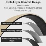 StarAndDaisy Baby Bag for Mother Travel/Maternity Bag with Multi Compartments, Insulated Bottle Pockets, Waterproof, 30L Capacity ? Brown Beige - Fast Shipping to USA & Canada - Image 7