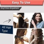 TEMPERIA Detangler Hair Brush for Women & Men - Tangle Teezer Detangle Wide Tooth Comb for Curly/Wavy Hairs - Shampoo Detangling Curl Styling Hairbrush, Premium & Ergonomic Design (MN02) - Fast Shipping to USA & Canada - Image 7