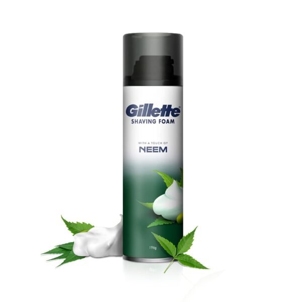 Gillette Pre Shave foam | Neem | 196 gm - Fast Shipping to USA & Canada