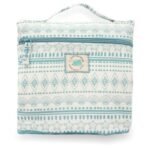 Tidy Sleep Baby Portable Diaper Changing Mat - Waterproof, Foldable Travel Mat with Storage Pockets & Soft Padding Pillow-Easy-to-Carry Changing Station Organizer for Newborns & Toddlers(Marine Meadow) - Fast Shipping to USA & Canada - Image 2