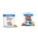 MYFITNESS Peanut Butter Family Breakfast Combo 1.25kg+510g | Crunchy | Healthy Spread - Fast Shipping to USA & Canada