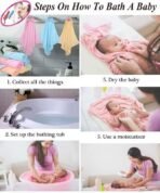 MOM CARE Cotton Hooded Bath Towels for Newborn Baby Wash Cloth for Babies Extra Soft Bathing Towel Infants Toddlers,(Pack of 1) Yellow L-76cm X B-76cm - Fast Shipping to USA & Canada - Image 4